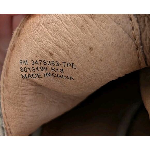 Frye Mia Suede Cut Out Boots Women’s Size 9 Taupe Tan - Picture 7 of 9